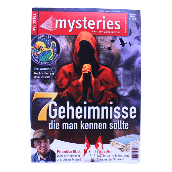 Welt der Geheimnisse 2/2014 – 7 Geheimnisse | Luc Bürgin Magazin